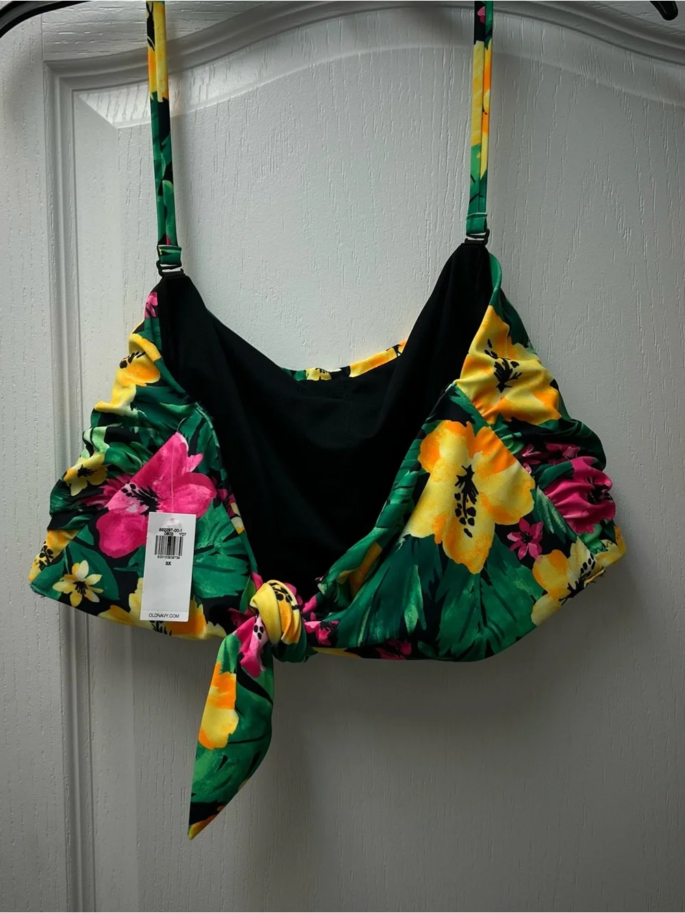 Old Navy Two Piece Bikini Tropical Floral Vacation Bathing Suit Sz 2X NWT